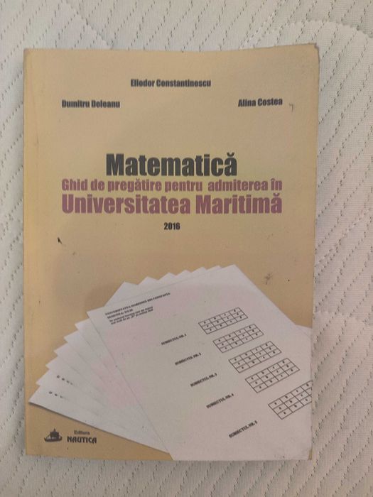 Vând CULEGERE Matematică 15 lei