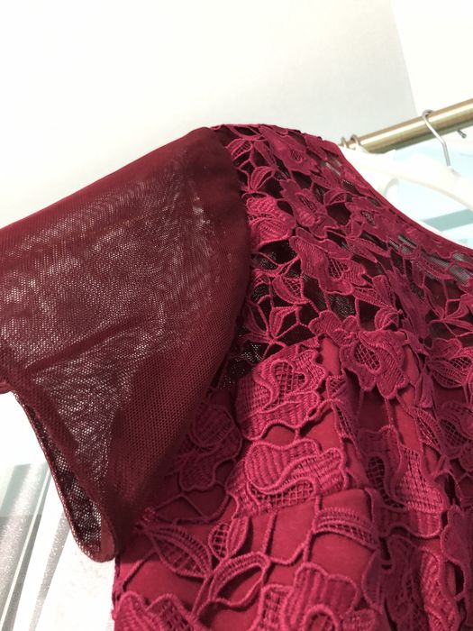 Rochie dama cul burgundy