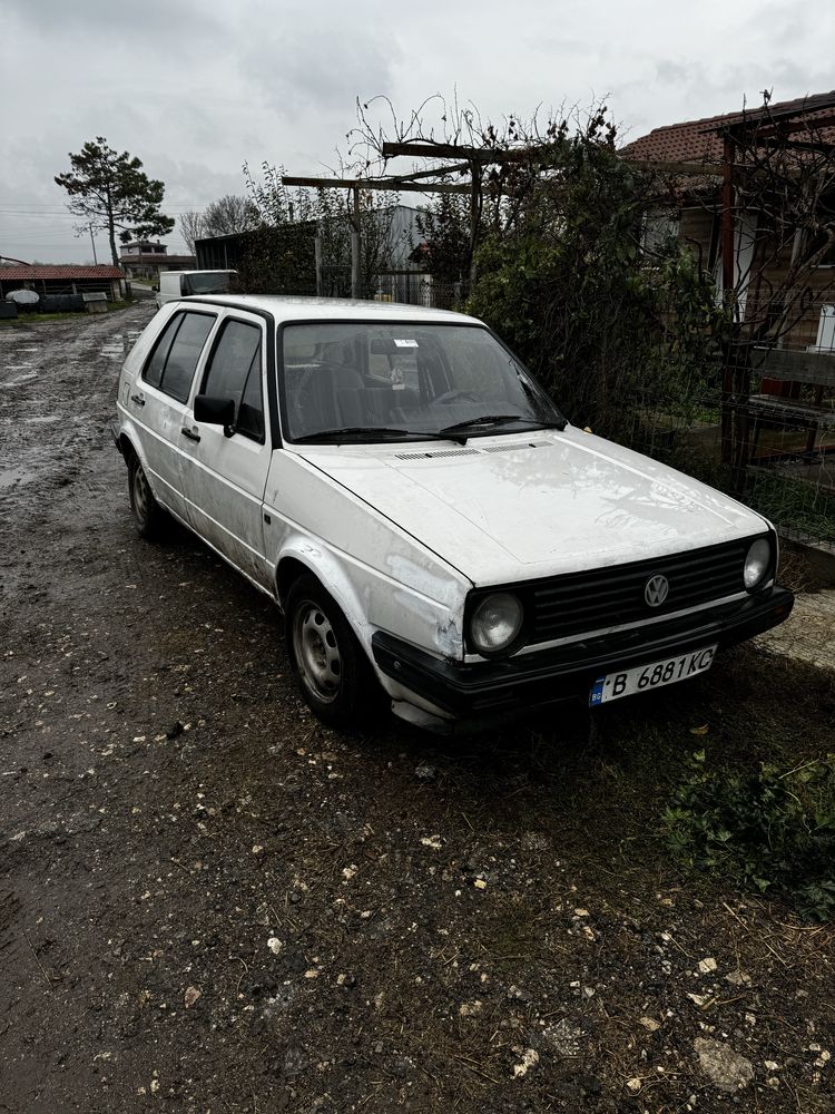 Голф2 1.6д 1987г