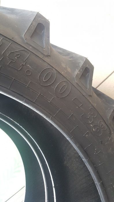 Cauciucuri noi 14.00-38 BKT 8PR anvelope pentru tractor U650