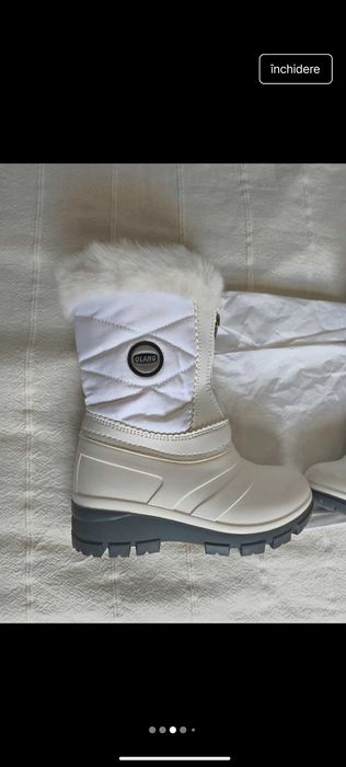 Cizme de iarna Olang pentru fete -măsura 27/28 (~17.5cm interior)