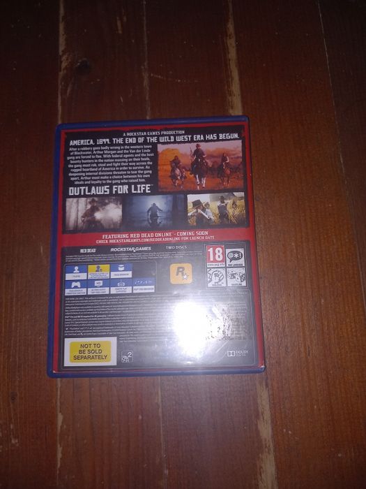 Игра за ps4 Red dead redemption 2 като чисто нова