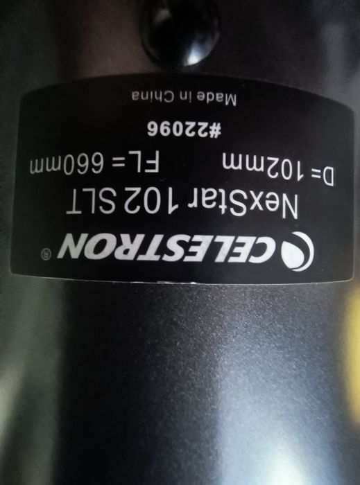 Refractor Celestron 102 SLT