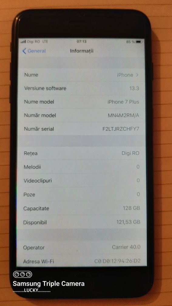 Iphone 7 plus 128 Gb