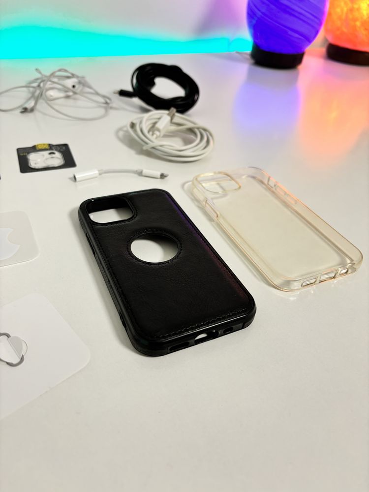 Accesorii apple Iphone 13 mini gb cutie incarcator casti folie husa