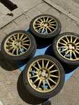 Продавам алуминиеви джанти TOORA 7Jx16 с гуми WEST LAKE SPORT RS