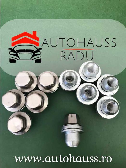 Piulite Land Rover OEM originale cu saiba plata M14x1.5