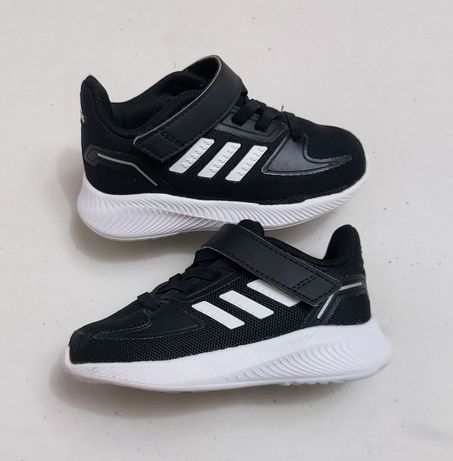 Adidas Runfalcon 2.0 I alb-negru FZ0093 pantofi sport unisex, nr 22 EU