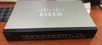 Cisco SG300-10P - Управляемый гигабитный POE коммутатор 3-го уровня