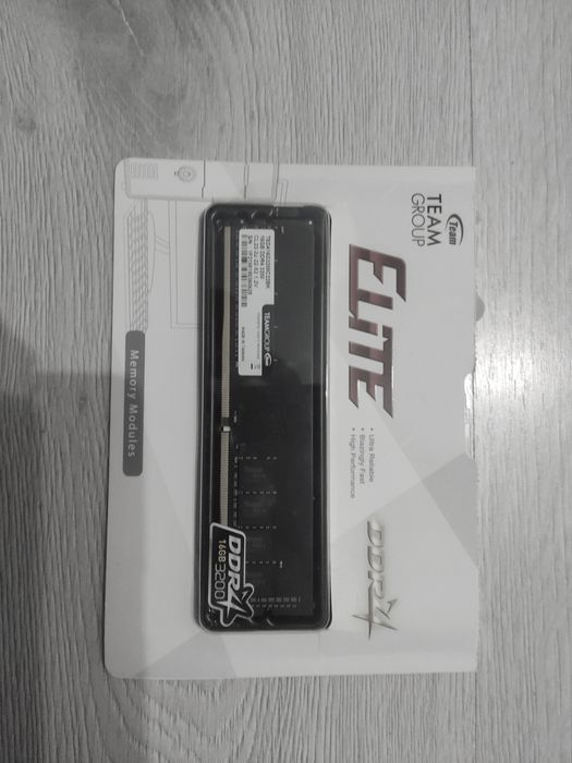 Продам оперативную память team group drr4 16 GB 3200