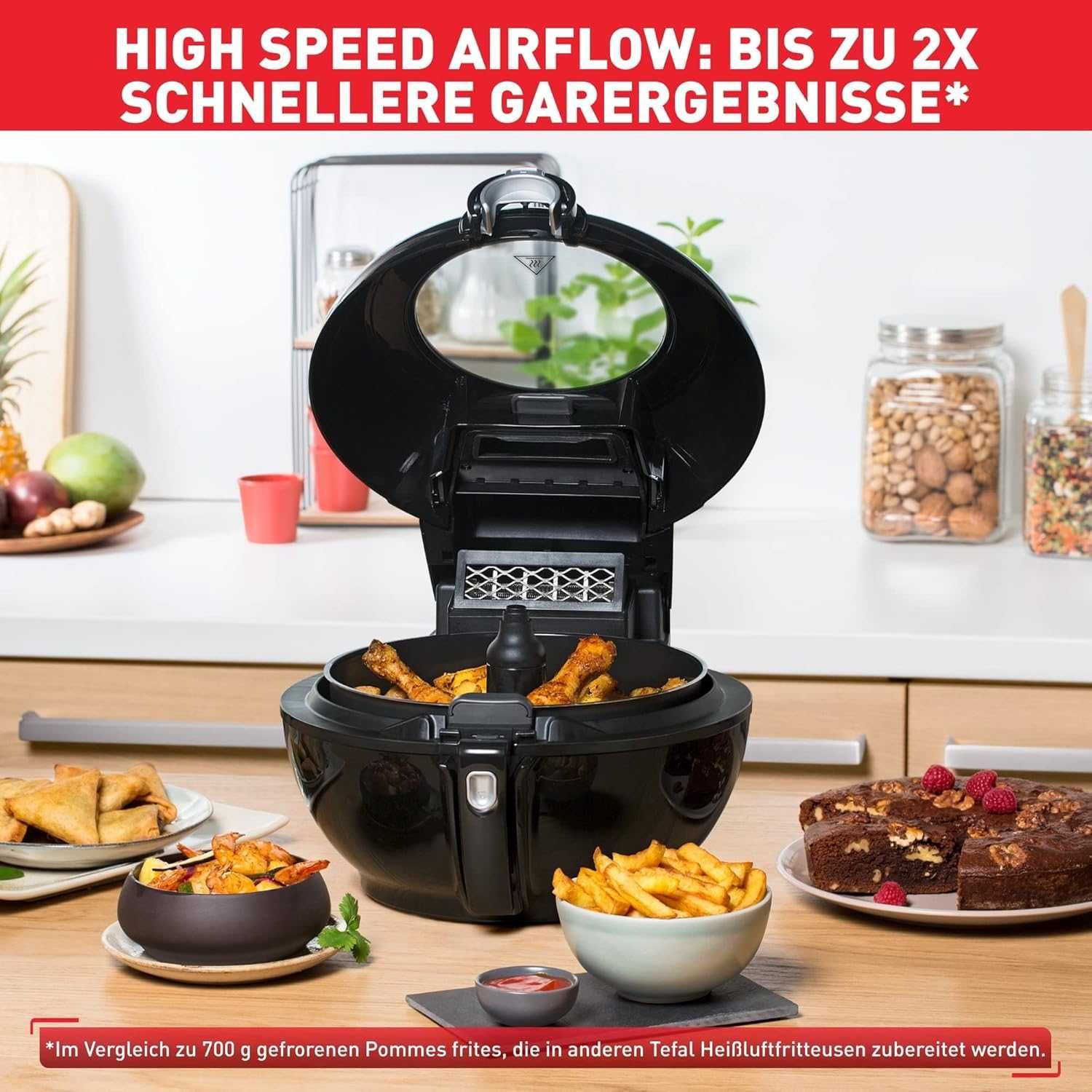 Фритюрник с горещ въдух Tefal ActiFry Genius+ (FZ7738) 1500W