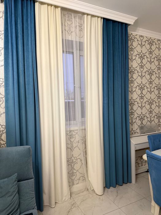 Продам 4 комплекта штор из королевского велюра