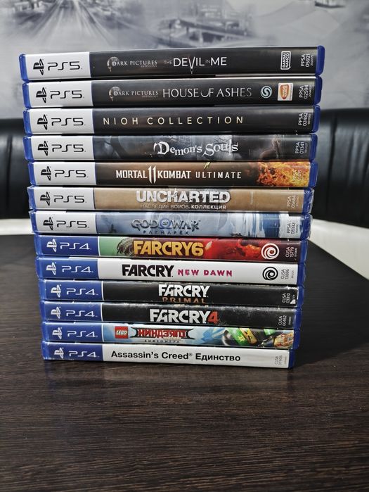 Игры для Playstation 4, 5