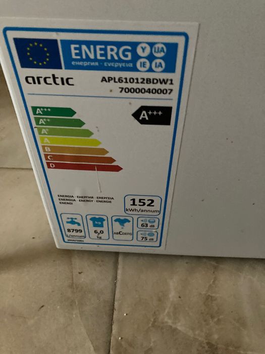 Masina de spalat arctic A+++