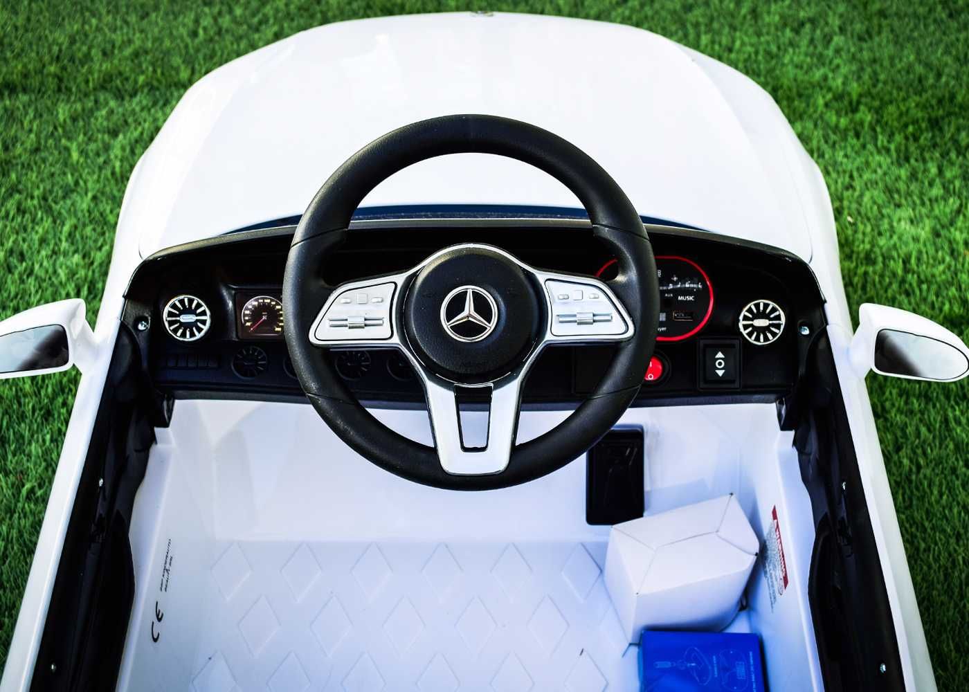 Masinuta electrica pentru copii Mercedes-Benz CLS350 2x 25W 12V #white