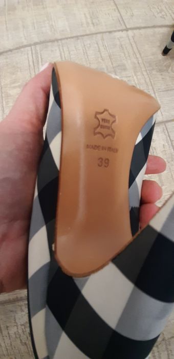 Pantofi piele Isabela Lorusso,piele naturala,comozi ,superbi 39