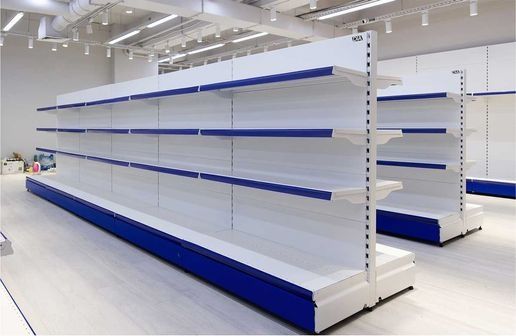 Продается стеллаж б/у 4 метра