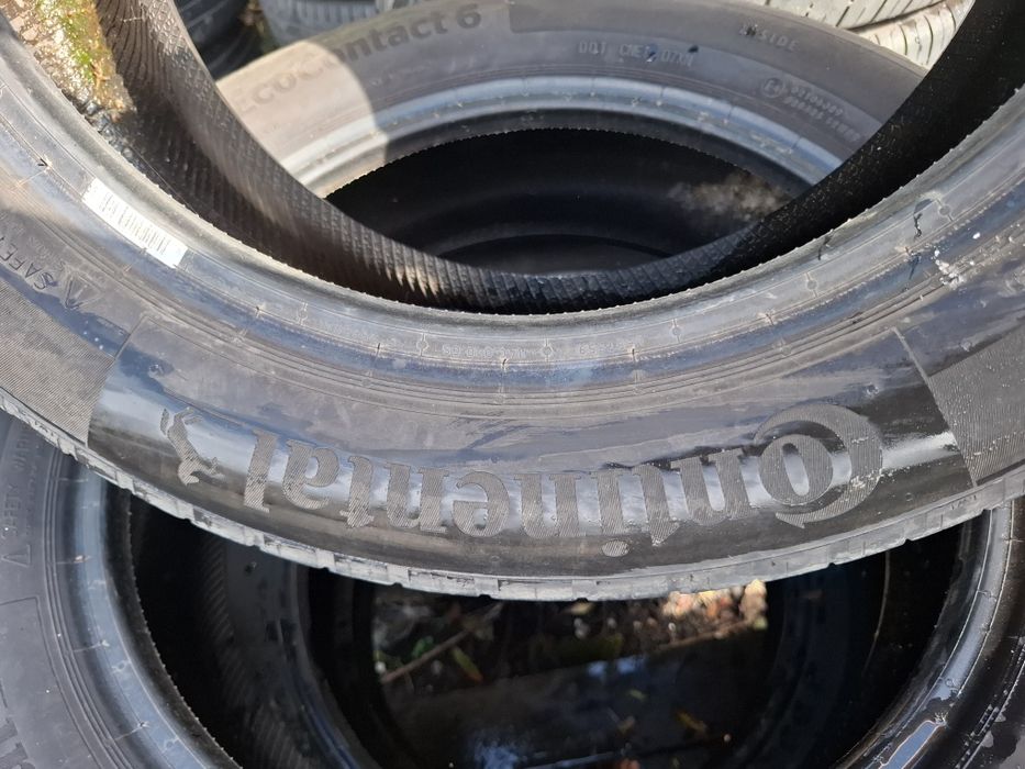 Vand set 4 anvelope 205 55 17 continental bune de vara dot 2020