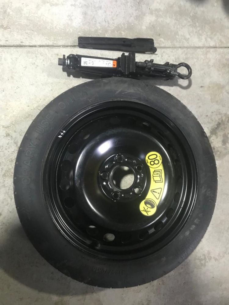 Kit rezerva / roata rezerva slim Ford Focus mk4 cric 125/70 R16