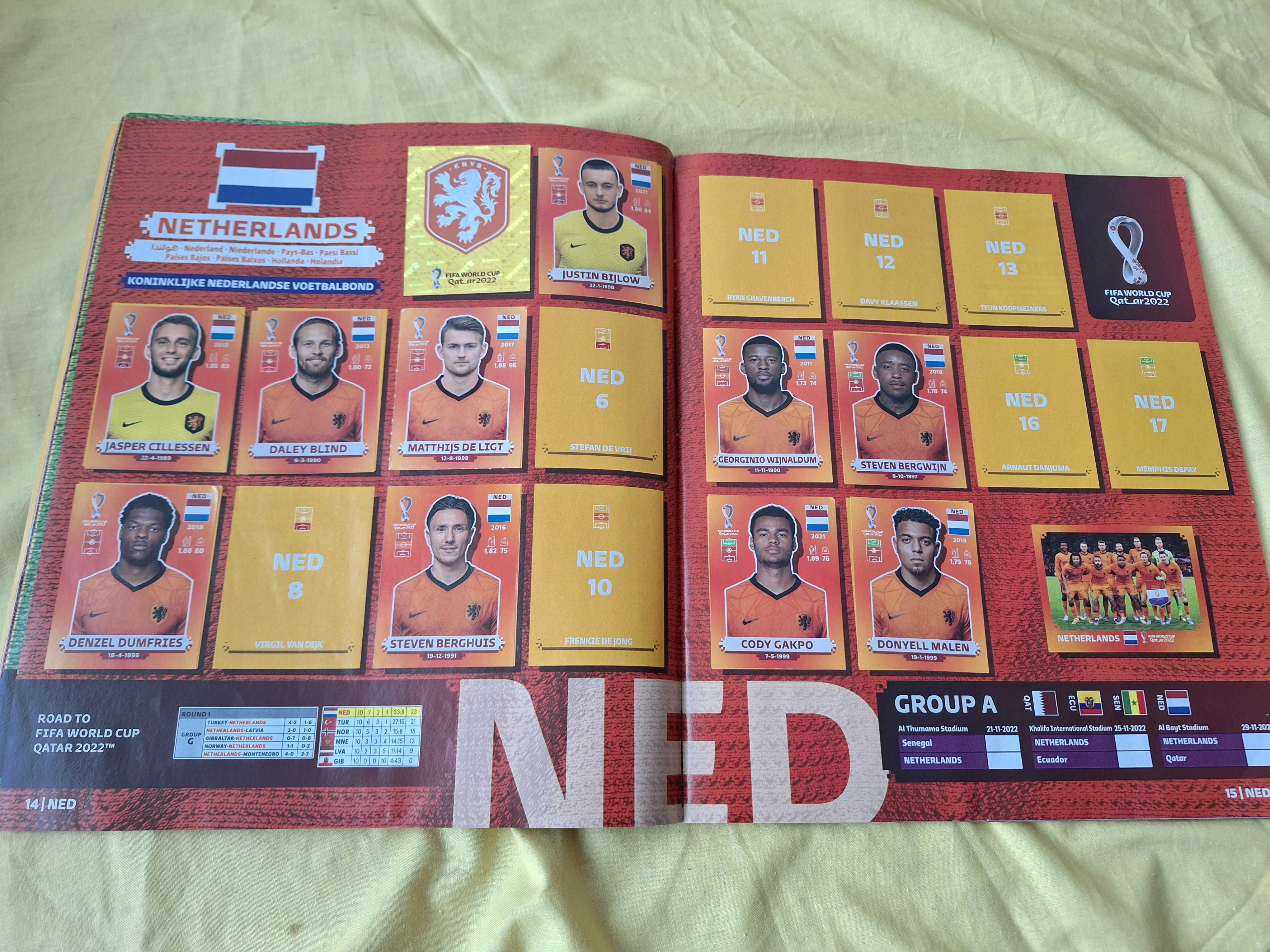 Vechi - Panini FIFA Qatar world cup 2022