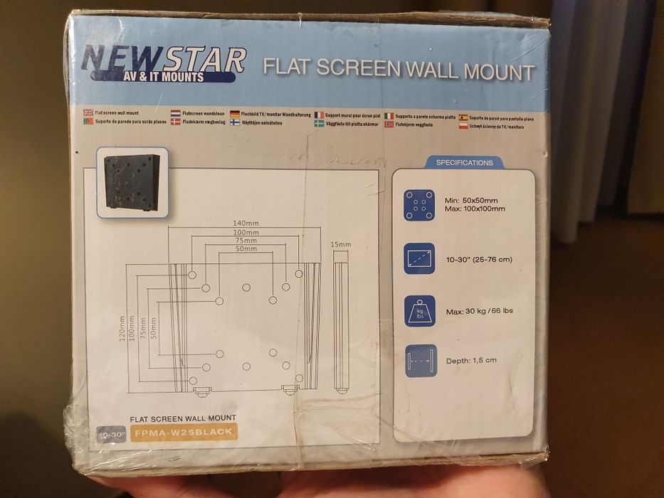 Suport TV, nou-nouț, sigilat