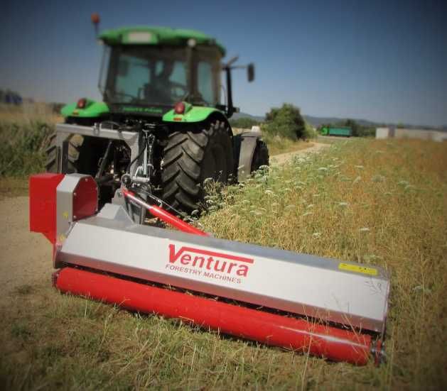 Mulcer PROFESIONAL cu prindere laterala 80-150 cai - Ventura SENA