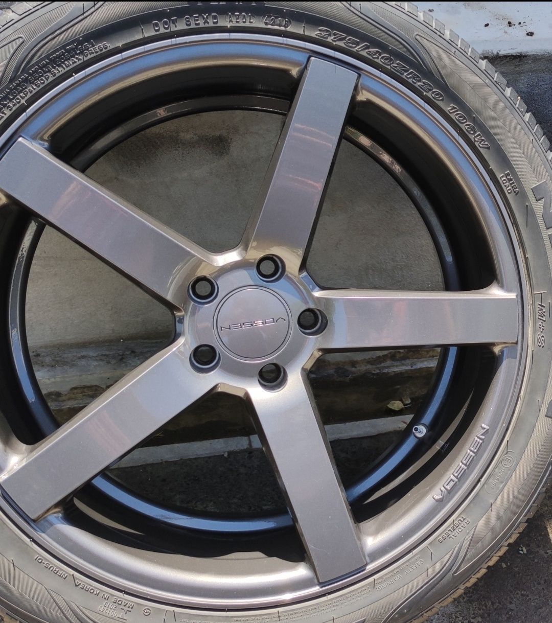 Vossen Cv3-R r20 9J 5*114