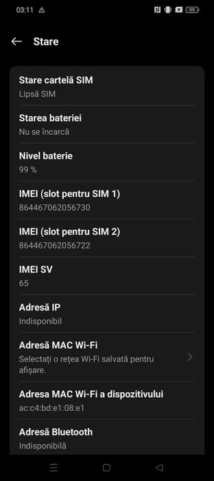 OPPO A77 5G DUAL SIM, 4gb RAM, 64 GB memorie