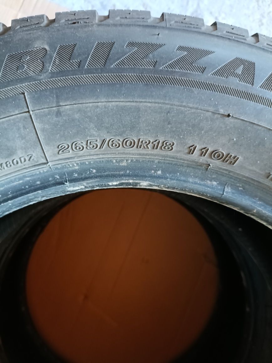 Зимни гуми Bridgestone Blizzak 265/60/R18 -4бр.