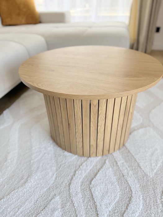 Холна масичка за кафе –дървена – 80×80 см