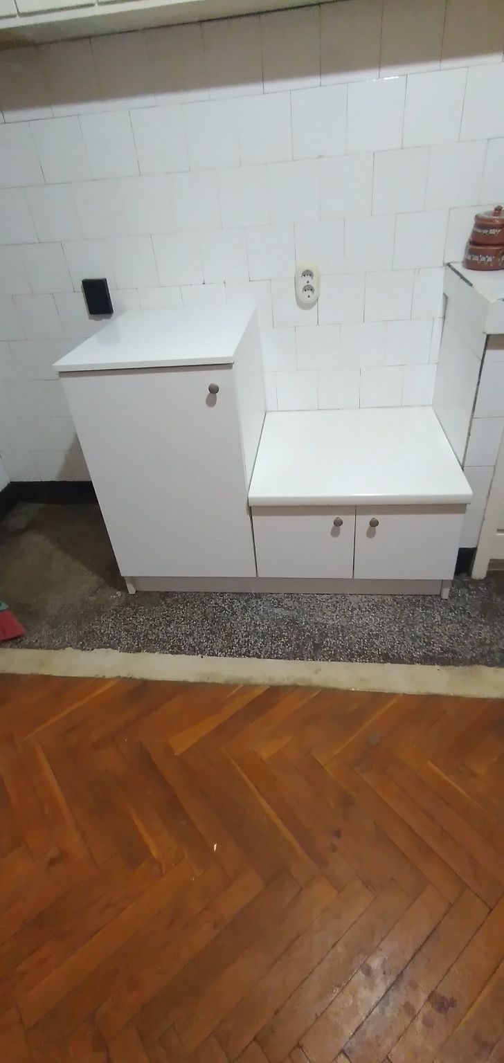 Колплект шкафове за печка и микровълнова