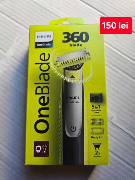Aparat ras philips Oneblade 360 / original, sigilat