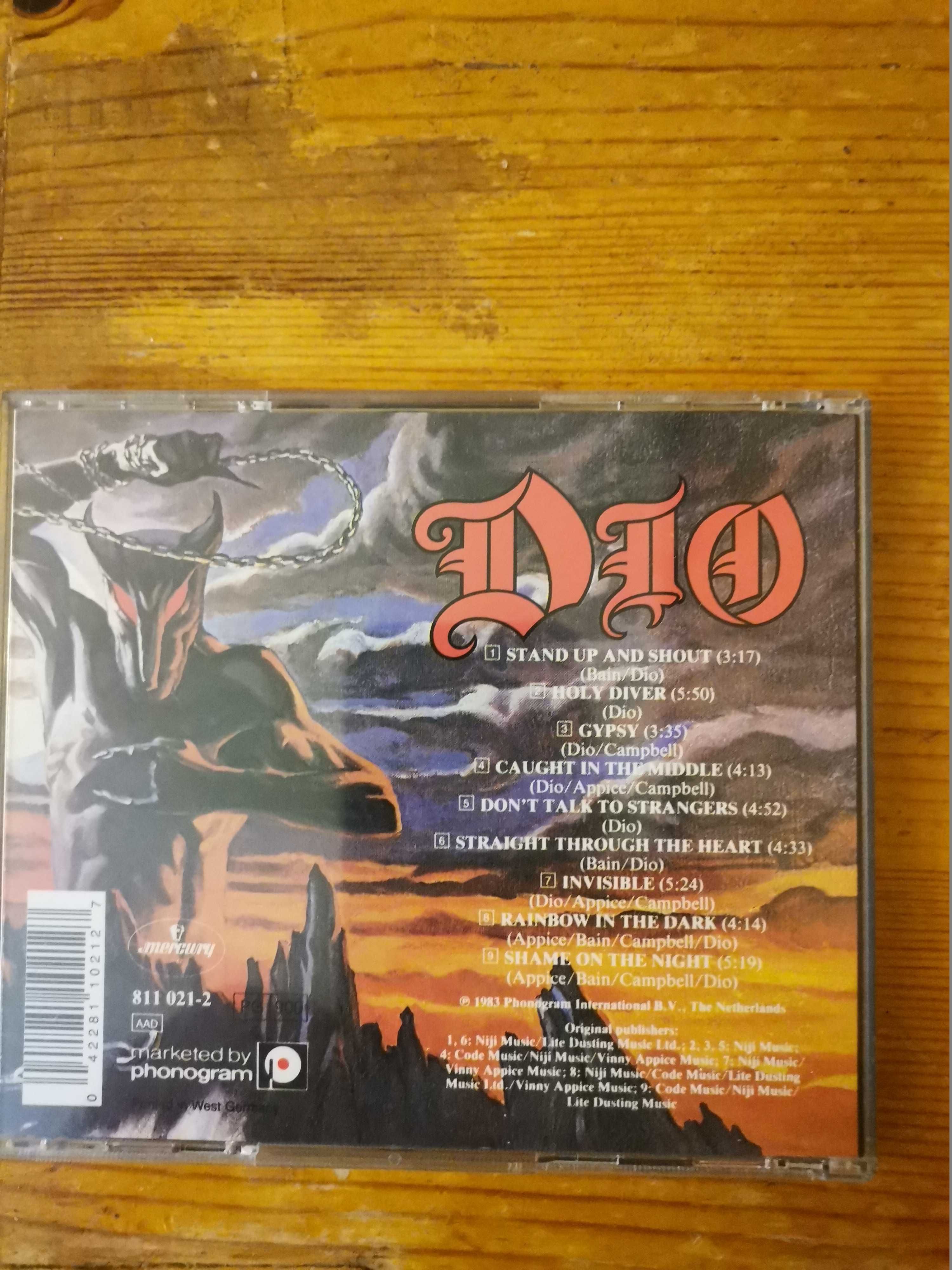 Оригинален матричен cd Dio-Holy Diver -отлично състояние