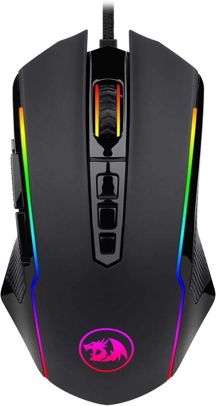 Redragon M910,геймърска мишка, RGB цветна подсветка,9 бутона