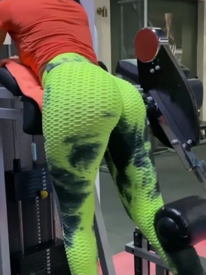 Colanti Anticelulita cu Push Up Talie Inalta