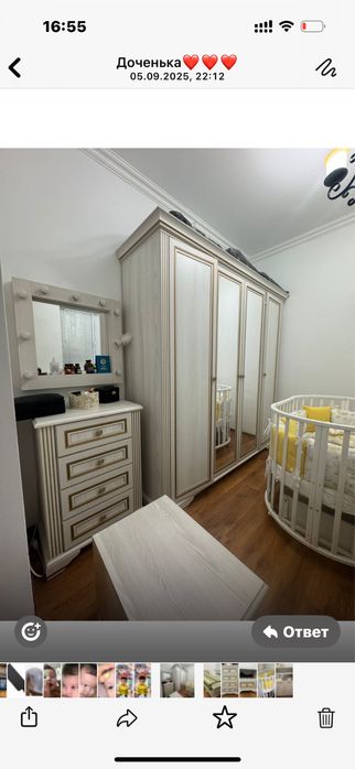 Спальный гарнитур от евромебель