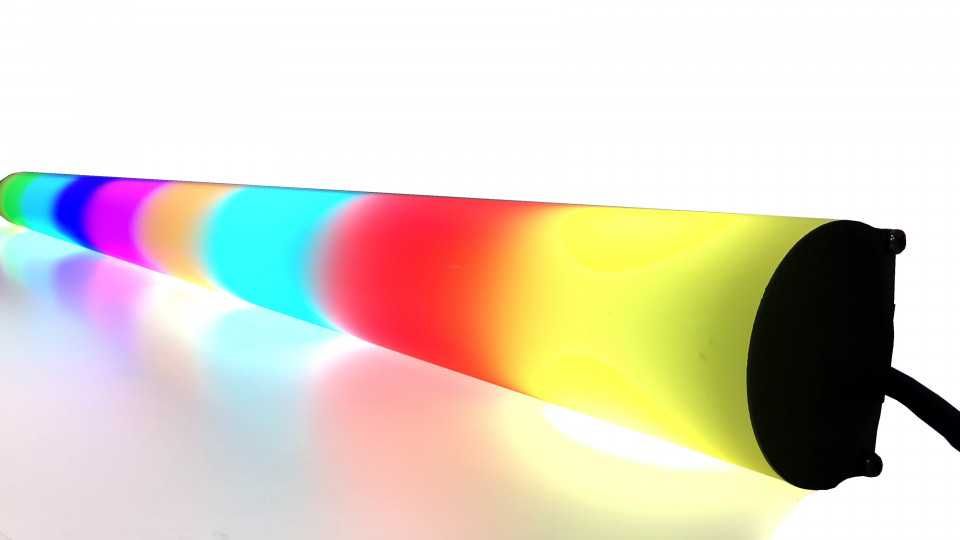 Jocuri lumini LED-BAR Blinder RGBW DMX Bara Bagheta multicolor Club DJ