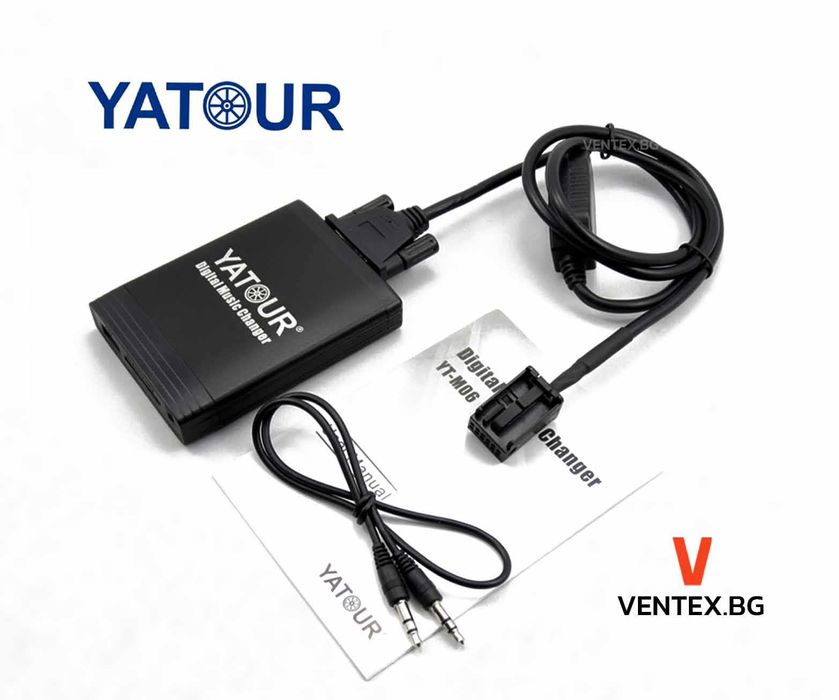 YATOUR дигитален чейнджър за Peugeot 307, 308, 207, 407 USB и AUX RD4