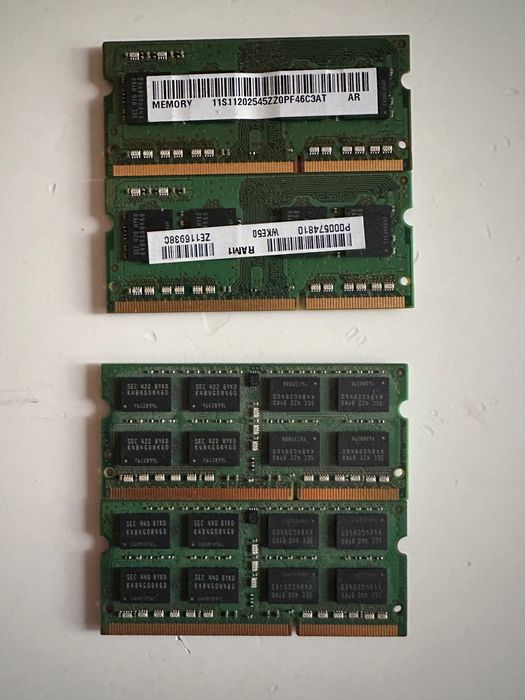 Kit 16Gb memorie ram Laptop DDR3
2X8Gb Samsung