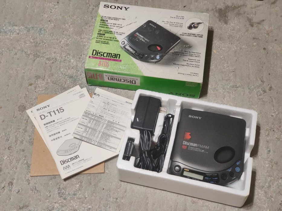 CD плеер Sony Discman D-T115 (новый)