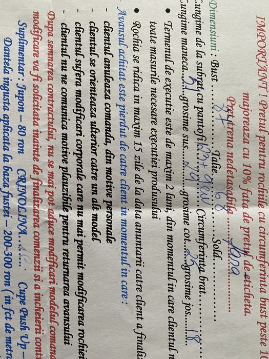 Vând rochie de mireasa