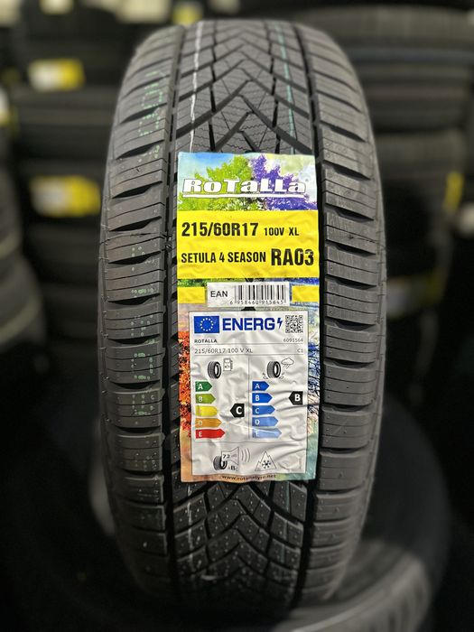 Нови всесезонни ROTALLA SETULA 4 SEASON RA03 215/60R17 100V XL НОВ DOT