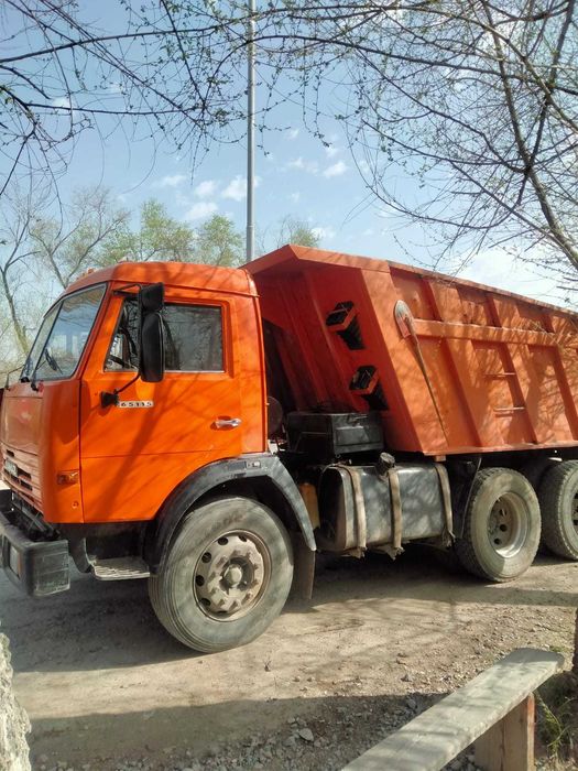 Услуги камаза 15-шка доставка сыпучих грузов и красного кирпича