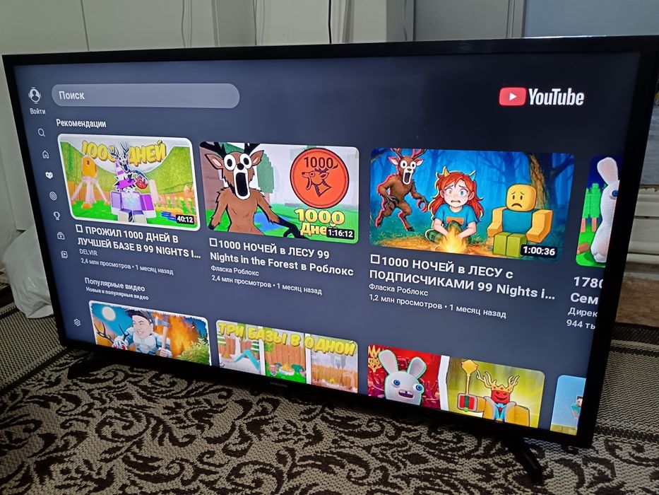 Телевизор смарт Самсунг 102см