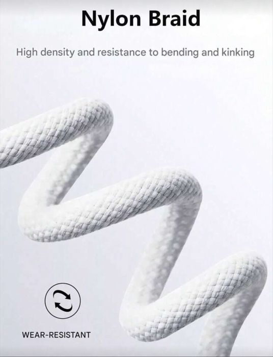 Зарядно устройство + невероятно здрав кабел TYPE C