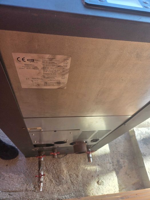 Камина на пелети с водна риза