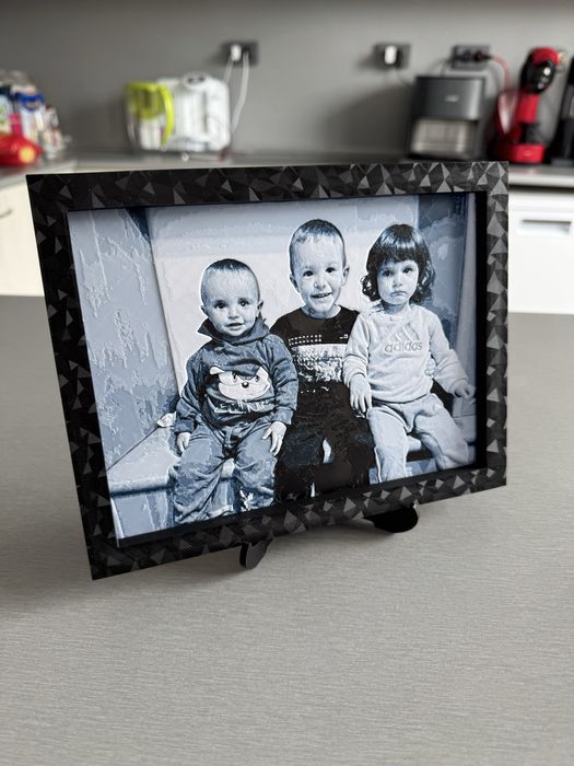 Интересен подарък 3Д принтирана снимка