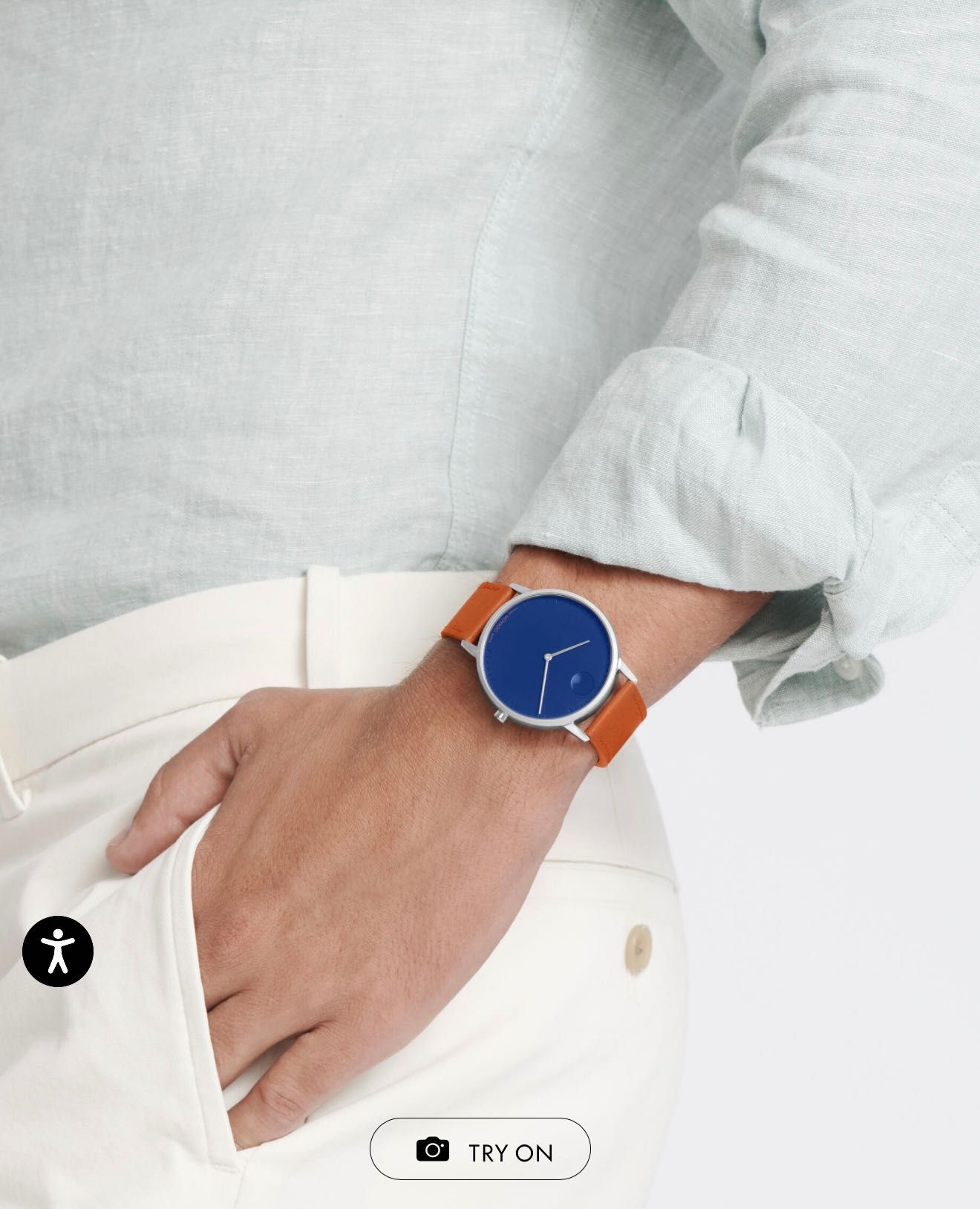 Унисекс часовник Мовадо/Movado 41 mm циферблат НОВ