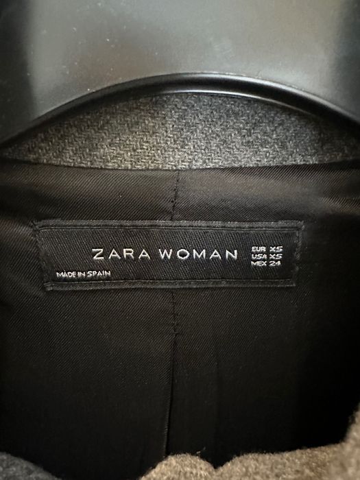 Palton gri cloche Zara