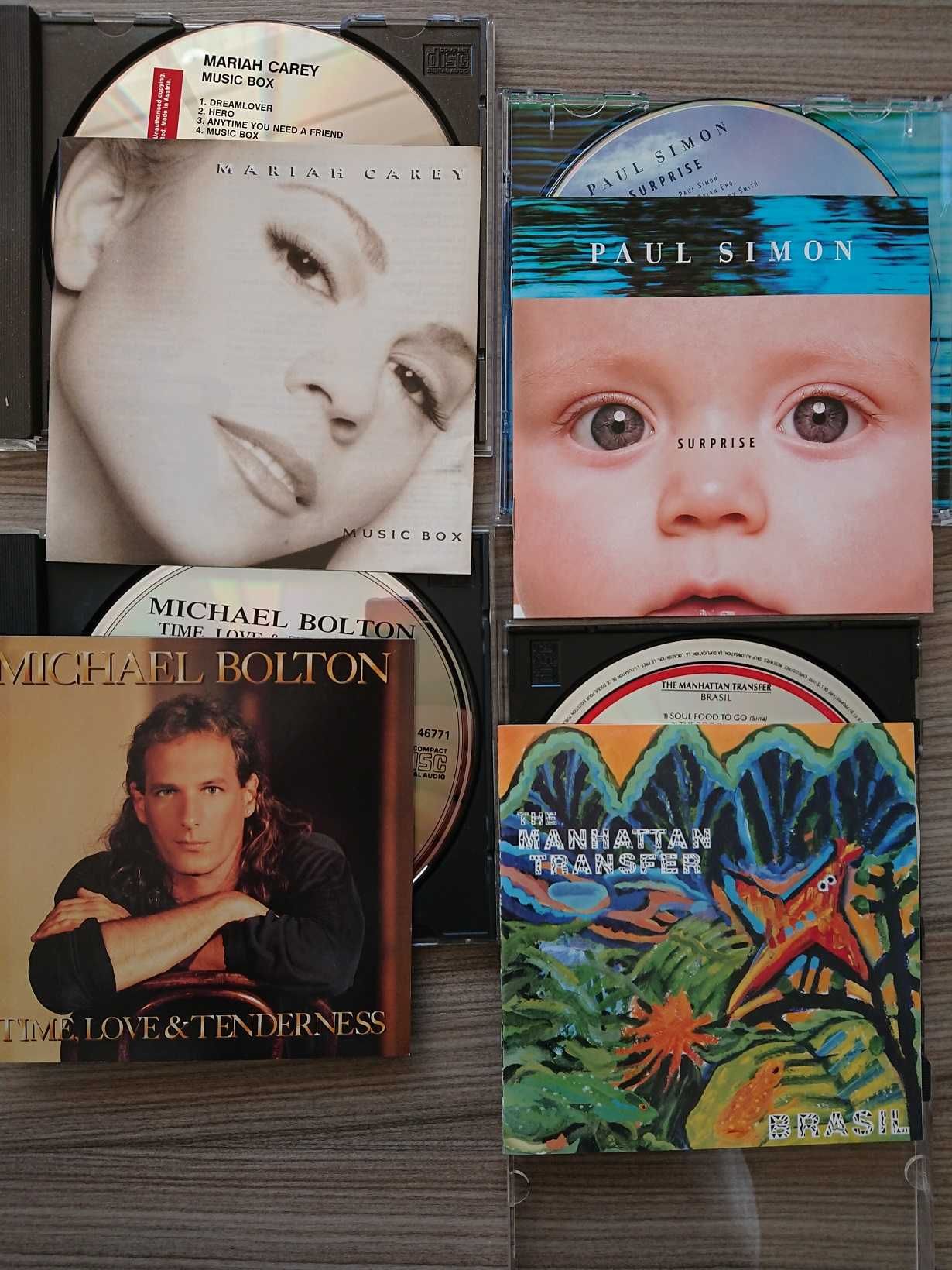 CD Modern Talking Enigma ABBA Cameo Texas SANDRA Barry White GARBAGE